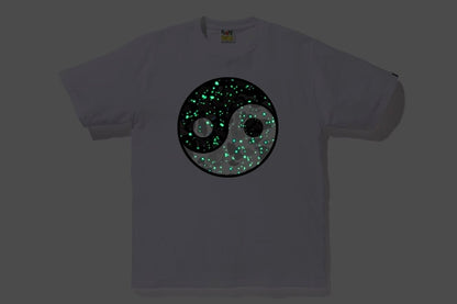 BAPE Space Camo Yingyang Tee White