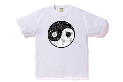 BAPE Space Camo Yingyang Tee White