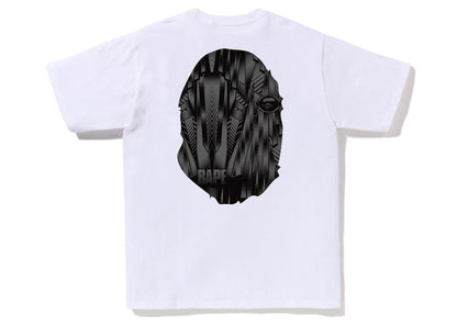 BAPE Speed Racer Big Ape Head Tee White Black