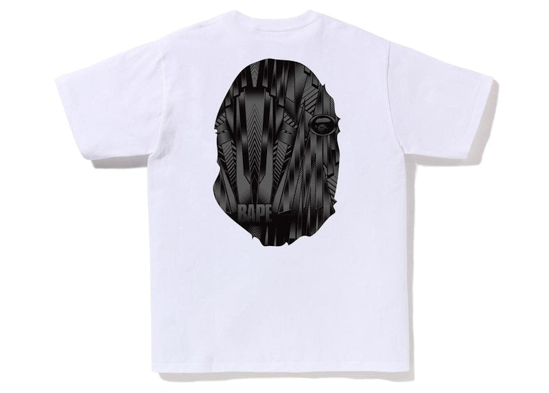 BAPE Speed Racer Big Ape Head Tee White Black