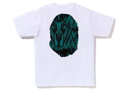 BAPE Speed Racer Big Ape Head Tee White Blue
