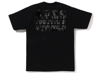 BAPE Speed Racer College ATS Tee Black Black