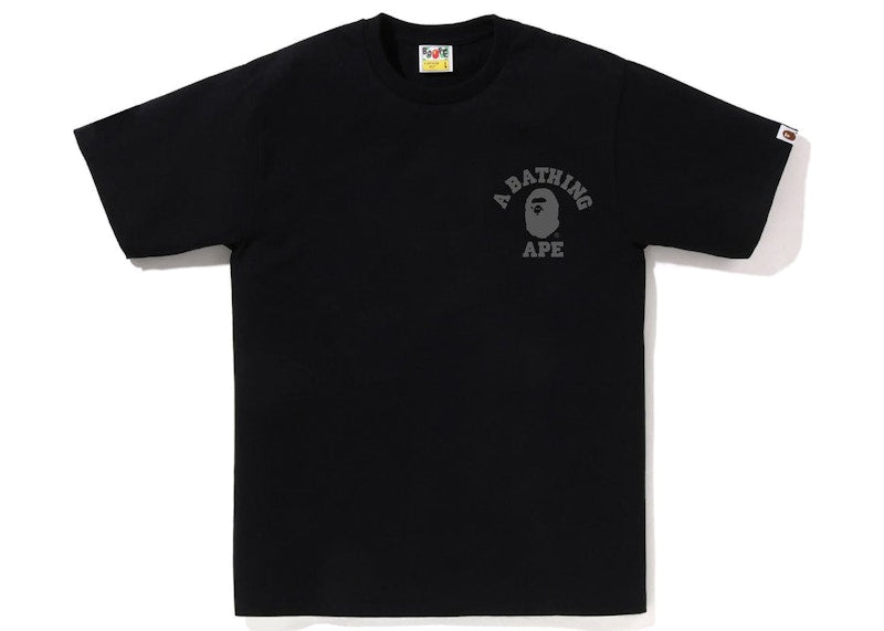 BAPE Speed Racer College ATS Tee Black Black