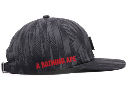 BAPE Speed Racer Panel Cap Black