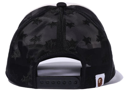BAPE Sta Allover Mesh Cap Black