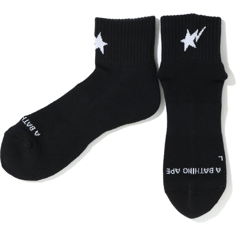 BAPE Sta Ankle Socks Black