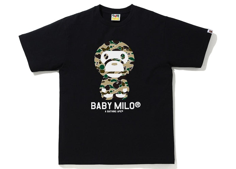 BAPE Sta Camo Baby Milo Tee Black/Yellow