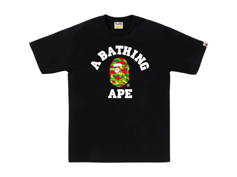 BAPE Sta Camo College BAPEC Tee (JP Online Exclusive) Black