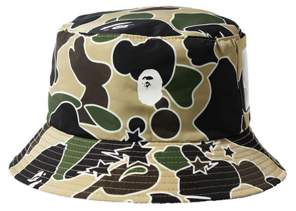 BAPE Sta Camo Pocket Hat Yellow