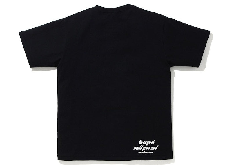BAPE Sta Camo WGM Ape Head Tee Black/Yellow