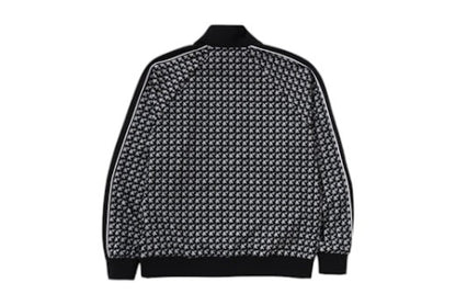 BAPE Sta Houndstooth Jacquard Track Jacket Black