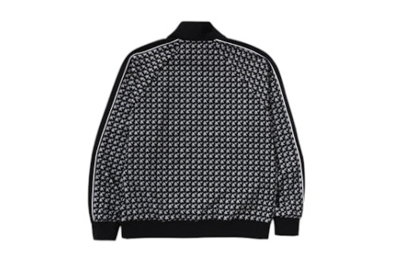 BAPE Sta Houndstooth Jacquard Track Jacket Black