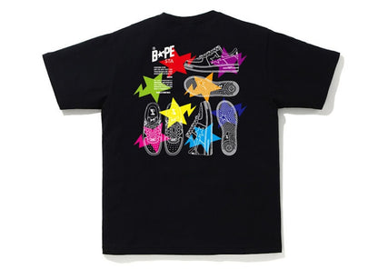 BAPE Sta Illustration Tee Black