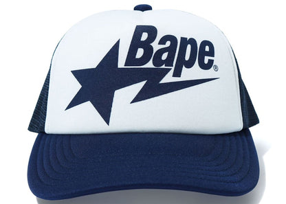 BAPE Sta Mesh Cap (SS23) Navy