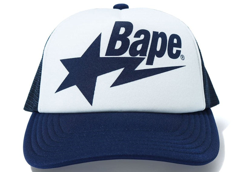 BAPE Sta Mesh Cap (SS23) Navy