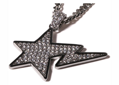 BAPE Sta Necklace Silver