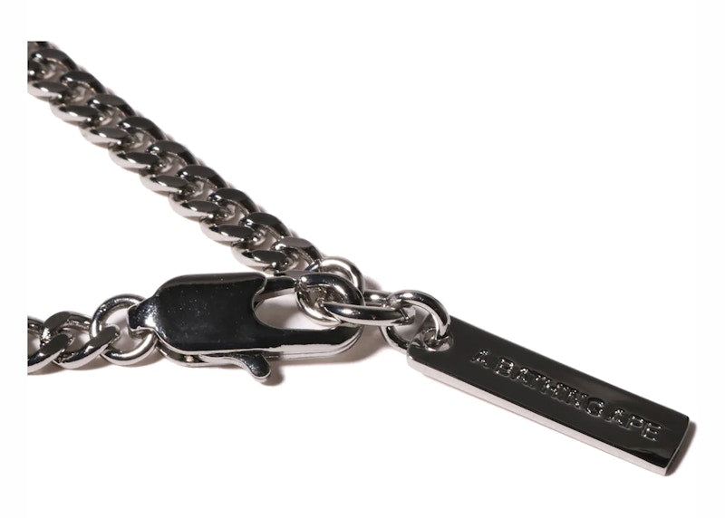 BAPE Sta Necklace Silver
