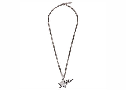 BAPE Sta Necklace Silver