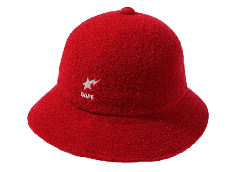 BAPE Sta Pile Hat Red