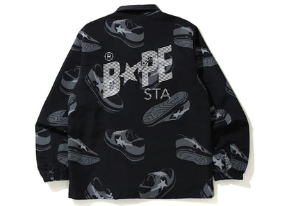 BAPE Sta Random Coach Jacket Black
