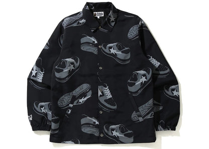 BAPE Sta Random Coach Jacket Black