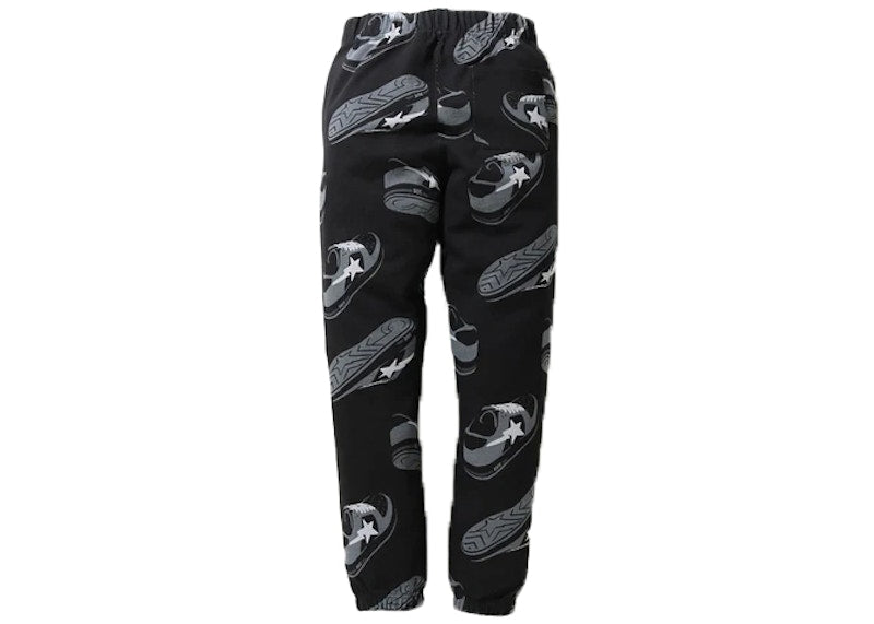 BAPE Sta Random Sweatpants Black