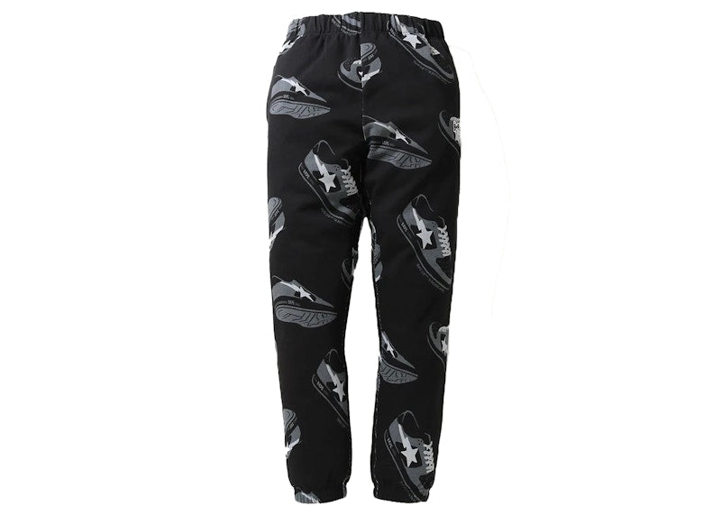 BAPE Sta Random Sweatpants Black