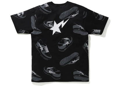 BAPE Sta Random Tee Black