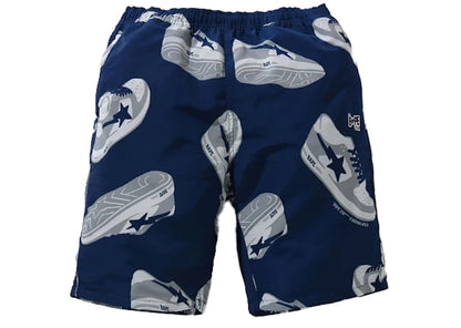 BAPE Sta Random Track Shorts Navy