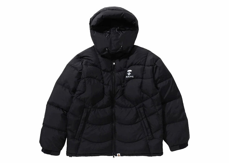 BAPE Stitching Down Jacket Black