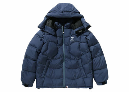 BAPE Stitching Down Jacket Blue