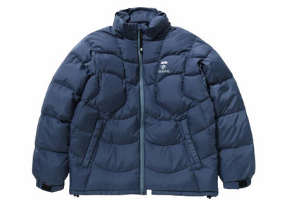 BAPE Stitching Down Jacket Blue
