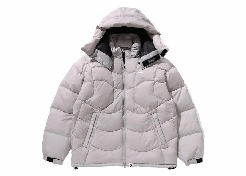 BAPE Stitching Down Jacket Gray