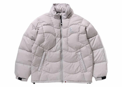 BAPE Stitching Down Jacket Gray