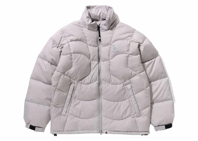 BAPE Stitching Down Jacket Gray