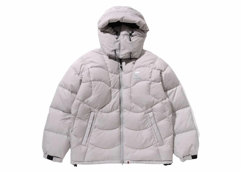 BAPE Stitching Down Jacket Gray