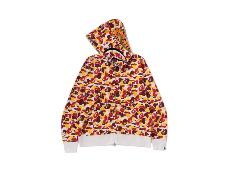 BAPE Store Beijing Separate Shark Full Zip Hoodie Multicolor