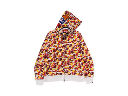 BAPE Store Beijing Separate Shark Full Zip Hoodie Multicolor