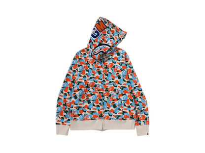 BAPE Store Jakarta Separate Shark Full Zip Hoodie Multicolor