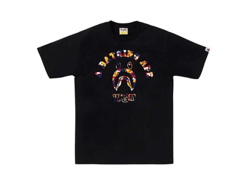 BAPE Store Kuala Lumpur Shark College Tee Black