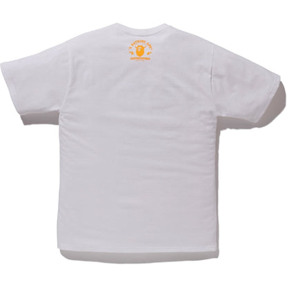 BAPE Store LA Shark Bear Tee White