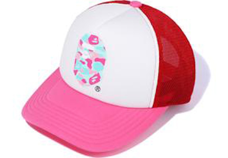 BAPE Store Miami Mesh Cap Red