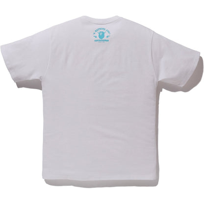 BAPE Store Miami Shark Bear Tee White