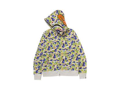 BAPE Store New Jersey Separate Shark Full Zip Hoodie Multicolor