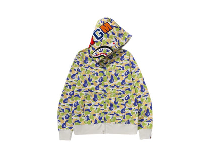 BAPE Store New Jersey Separate Shark Full Zip Hoodie Multicolor