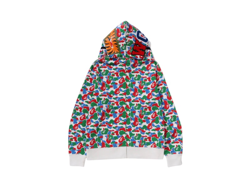 BAPE Store Qingdao Separate Shark Full Zip Hoodie Multicolor