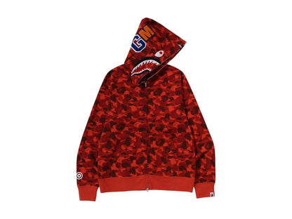 BAPE Store Rakuten Fashion Separate Shark Full Zip Hoodie Red