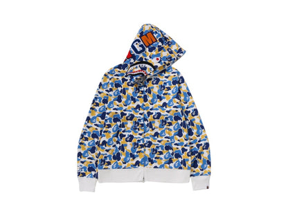 BAPE Store Shanghai Separate Shark Full Zip Hoodie Multicolor