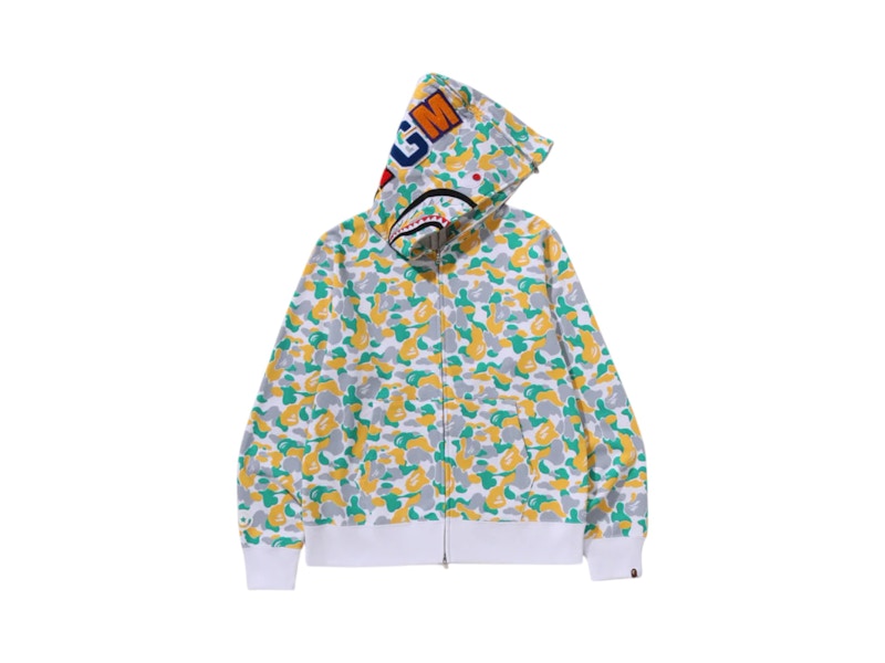 BAPE Store Wuxi Separate Shark Full Zip Hoodie Multicolor