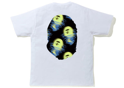 BAPE Storm Big Ape Head Tee White/Black